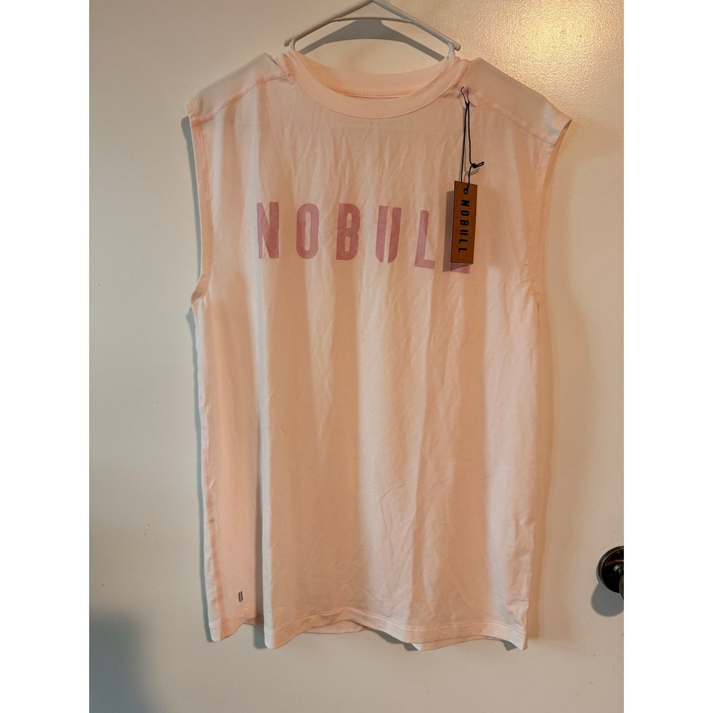 NOBULL NWT men's blush muscle tank sleeveless‎ top size M